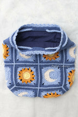 Sun and Moon Drawstring Backpack - Alyssia Creates Photo 3 thumbnail