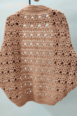 Pumpkin Pie Cocoon Shrug (Crochet) thumbnail