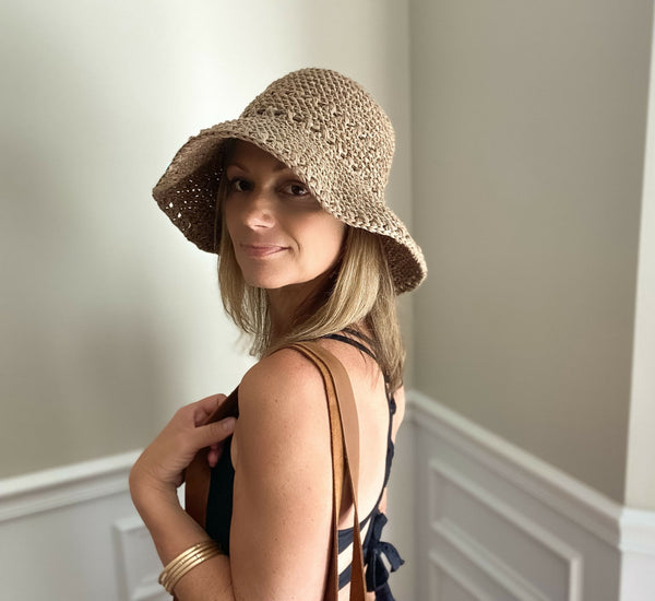 Beachside Sunhat (Crochet) – Lion Brand Yarn