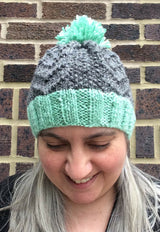 Bird Tracks Beanie by Underground Crafter for Lion Brand 1 thumbnail