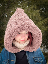 Woman in hooded cowl thumbnail