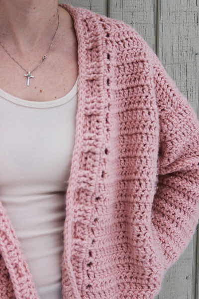 In A Jiffy Cardigan (Crochet) – Lion Brand Yarn
