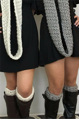 McKenna Boot Cuffs- Made with a Twist thumbnail