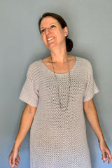 Crochet Dress Worn By A Woman thumbnail