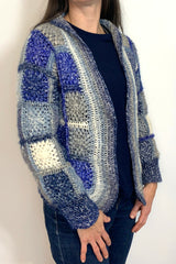 Crochet Cardigan Worn By A Woman thumbnail