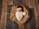 Knitted Hat Worn By A Baby thumbnail