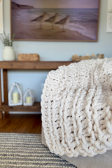 Chunky Knit Throw thumbnail