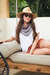 Gradient Ribbed Cowl image 3 thumbnail