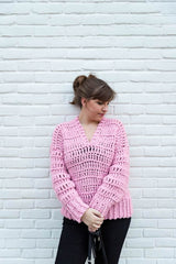 Crochet Kit - Bubblegum Pullover Sweater image 6 thumbnail
