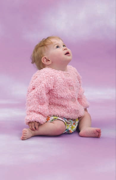 Knit Baby Clouds Cardigan