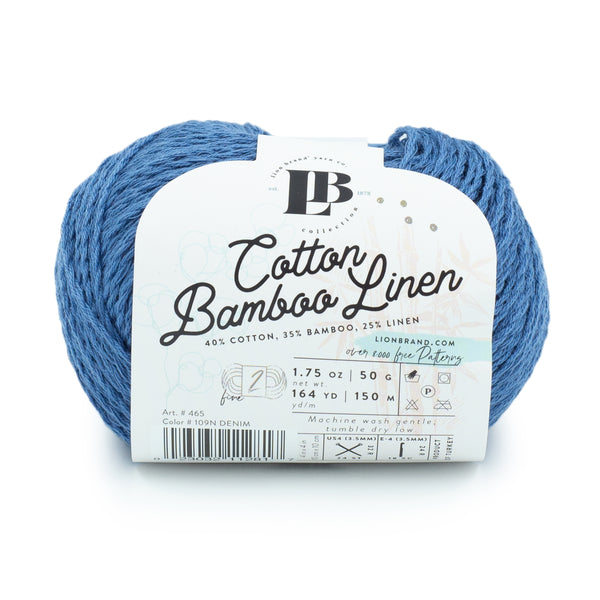 lucky bamboo yarn LB Collection® Cotton Bamboo Linen Yarn – Lion Brand Yarn