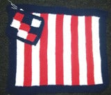 Patriotic Placemats and Coasters Pattern (Knit) thumbnail
