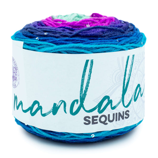 Mandala® Sequins Yarn Discontinued Lion Brand Yarn