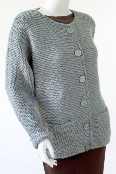 m*o様 Watermark Pattern Knitted Cardigan Watermark Cardigan | Knitting Pattern by Jared Flood