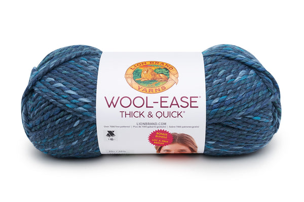 Lion Brand Wool-Ease Thick & Quick Yarn Seaglass