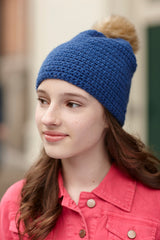 Frist Fall Crochet Hat image 2 thumbnail