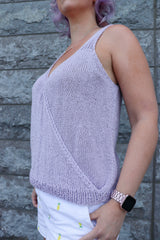 Knit Kit - Tulip Wrap Tank image 3 thumbnail