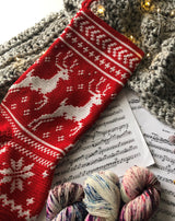 Crochet Kit - On Prancer Christmas Stocking image 3 thumbnail