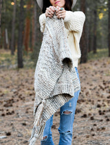 Knit Kit - Modern Mountain Throw image 3 thumbnail