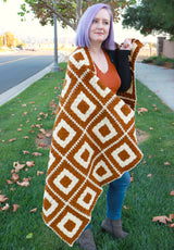 Crochet Kit - Concentric Squares Throw image 3 thumbnail