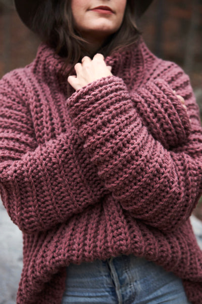 Crochet Kit - Shelter Pullover – Lion Brand Yarn