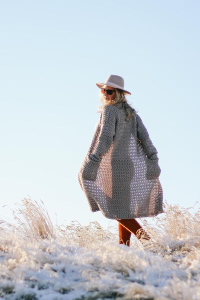Crochet Kit - Elevation Duster Cardigan – Lion Brand Yarn