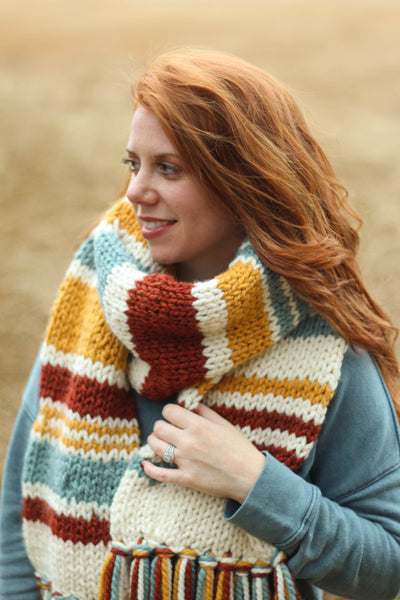 Knit Kit - Kingswood Scarf and Toque Set – Lion Brand Yarn