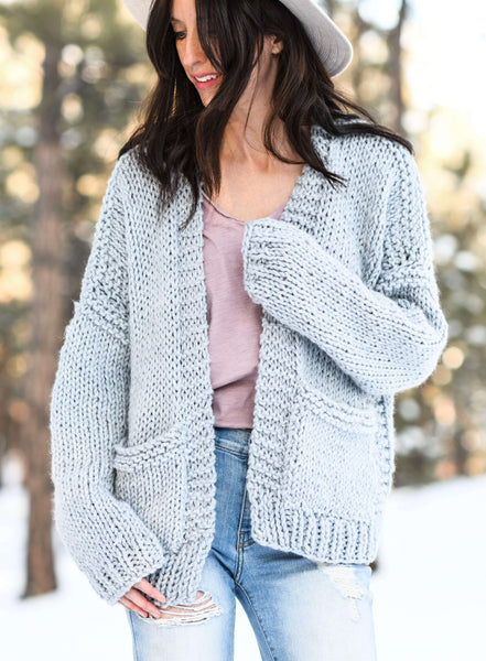 Knit Kit - Moonbow Slouchy Knit Cardigan