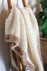 Crochet Kit - Luxe Herringbone Throw image 3 thumbnail
