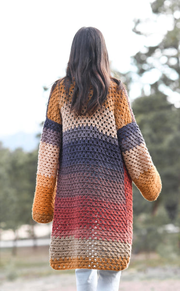 Crochet Kit - Endless Eyelets Cardi – Lion Brand Yarn