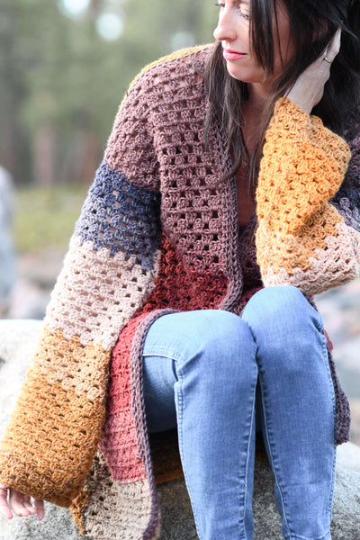 Crochet Kit - Endless Eyelets Cardi