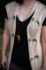 Knit Kit - Deltoid Leaf Vest image 3 thumbnail