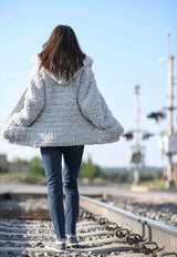 Crochet Kit - My Chunky Sherpa Coat image 2 thumbnail