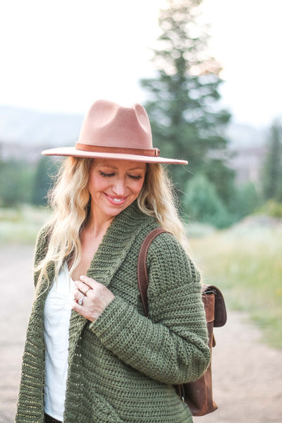 Crochet Kit - Backpacker Sweater Jacket – Lion Brand Yarn