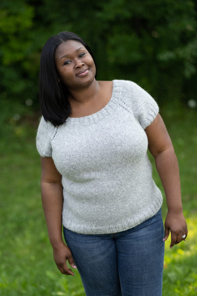 Knit Kit - Olori Sweater Tee – Lion Brand Yarn