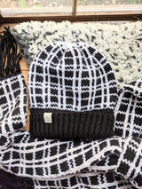 Knit Kit - Tartan Plaid Beanie Lite & Tartan Plaid Scarf image 3 thumbnail