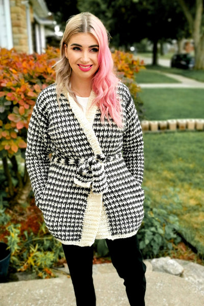 Lumignon Houndstooth fur knit top ピンク Lumignon Houndstooth fur knit top【ピンク】 - メルカリ