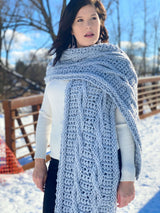 Crochet Kit - Live Loop Cable Wrap image 3 thumbnail