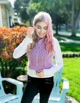 Crochet Kit - Alice Cable Vest image 3 thumbnail