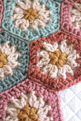 Crochet Kit - Harvest Hexi Quilt image 3 thumbnail