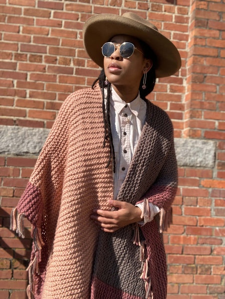 Knit Kit - Switch Wrap – Lion Brand Yarn