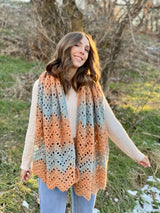 Crochet Kit - Coastal Shores Wrap image 3 thumbnail