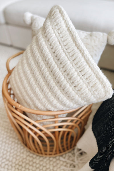 Crochet Kit - Trikote Pillow