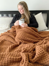 Knit Kit - The Parker Throw image 3 thumbnail
