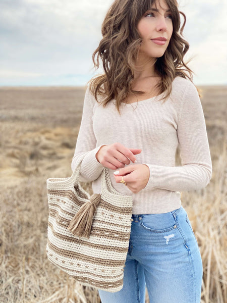 Crochet Kit - The Betty Backpack – Lion Brand Yarn