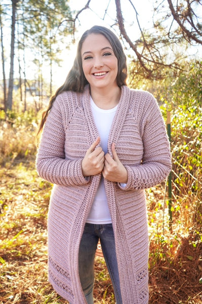 Crochet Kit - Aphrodite Sweater Cardigan – Lion Brand Yarn