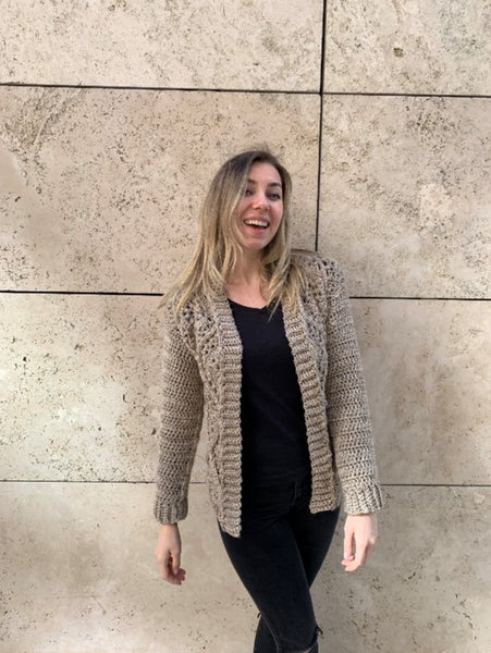 Crochet Kit - Tulip Square Cardi – Lion Brand Yarn