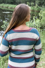 Crochet Kit - Pima Pullover Sweater image 3 thumbnail