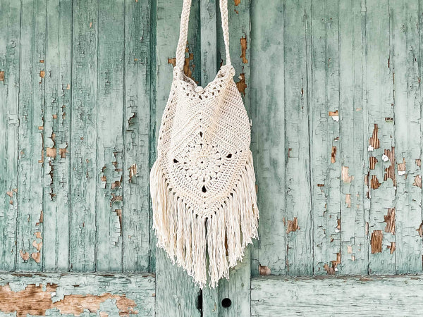 White boho bag Clearance