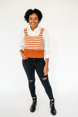 Crochet Kit - Maya Striped Tank image 3 thumbnail